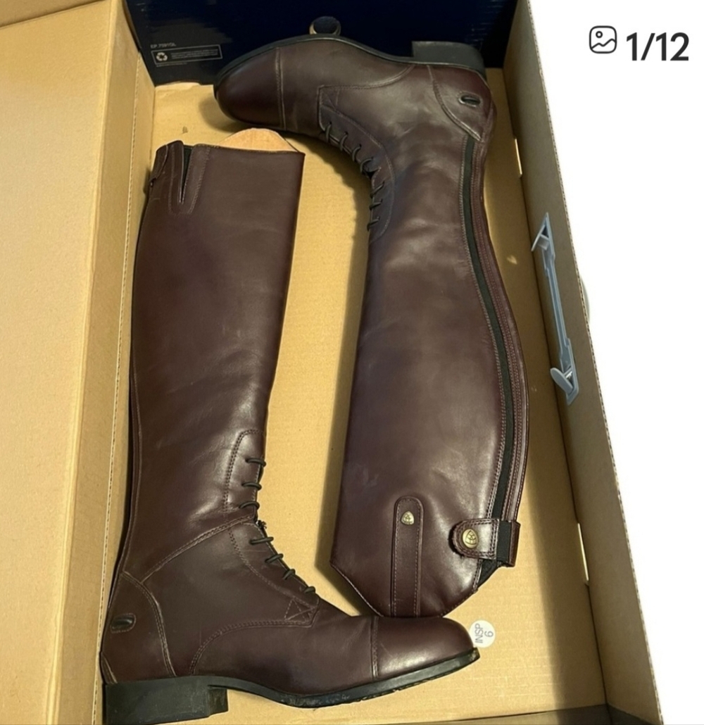 Ariat Heritage Contour II Full Zip Field Boots - Picture 2 of 8